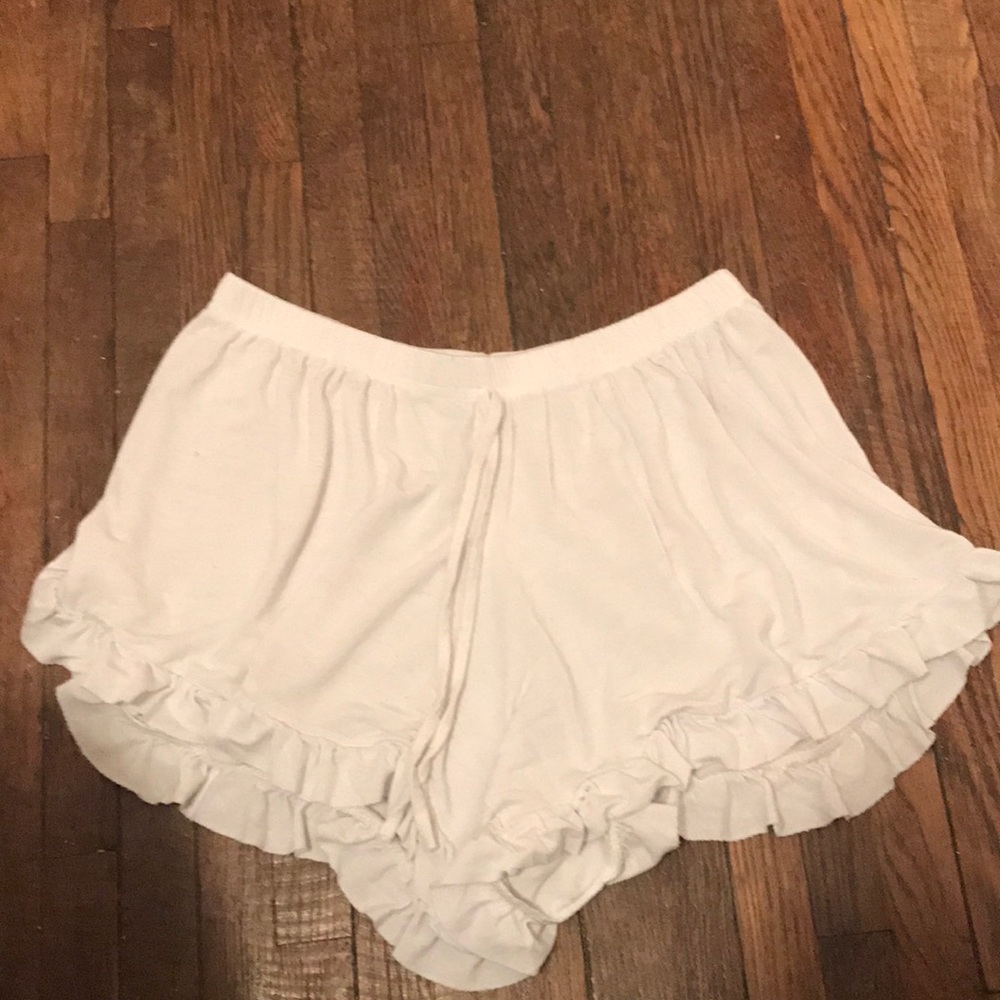 White shorts